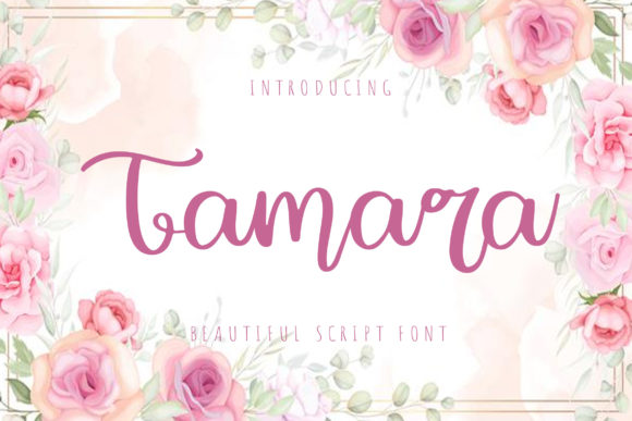 Tamara 字体