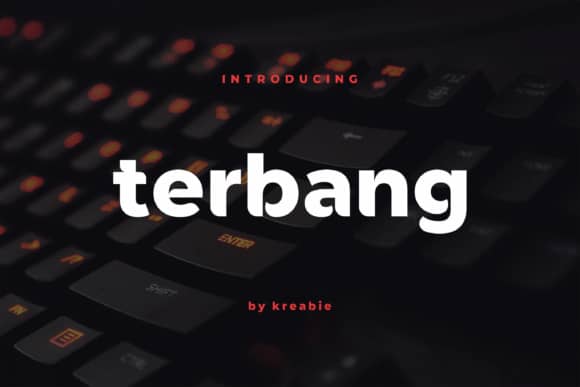 Terbang 字体