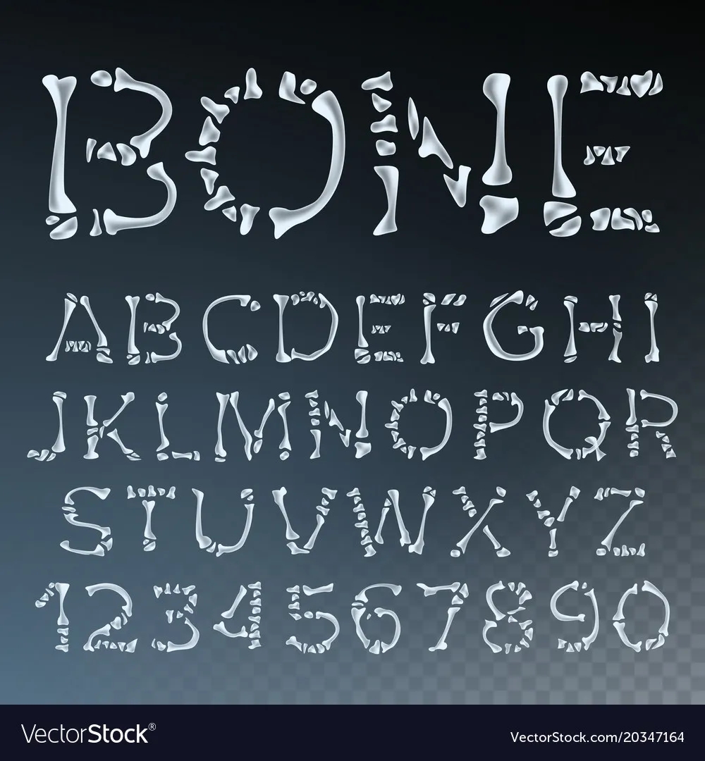The Bones 字体