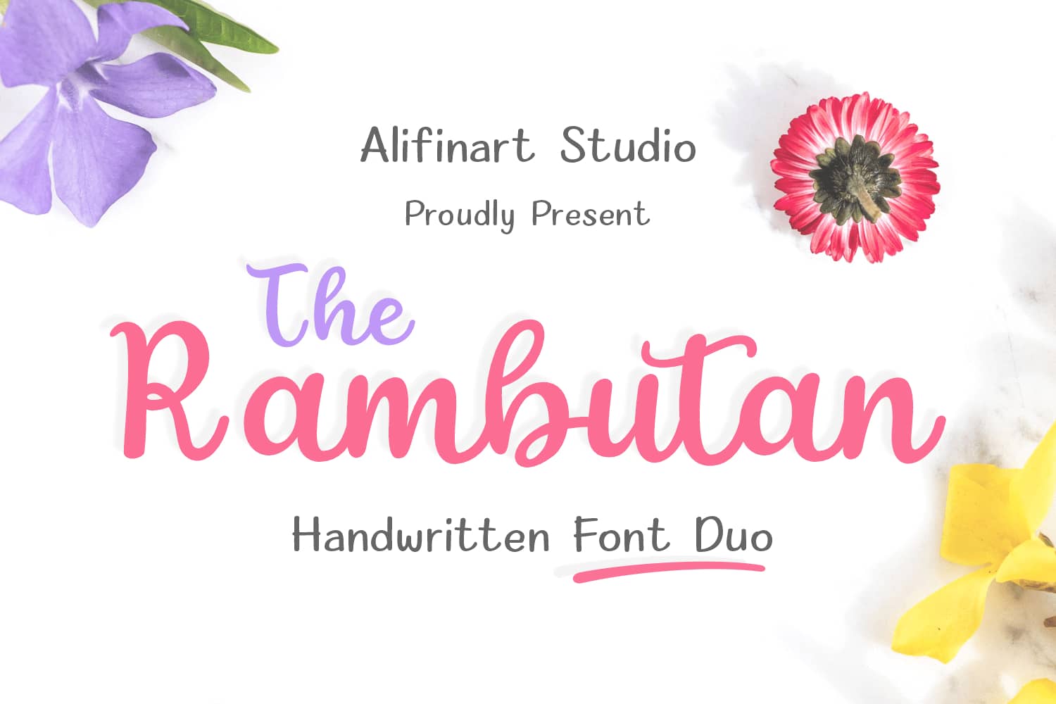 The Rambutan Script 字体