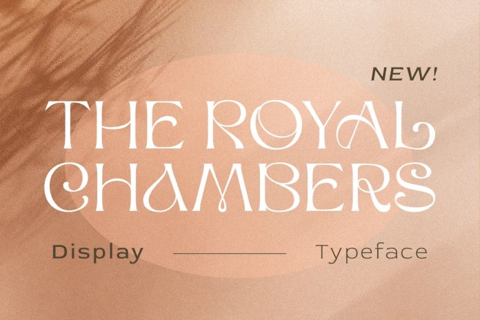 The Royal Chambers Display 字体