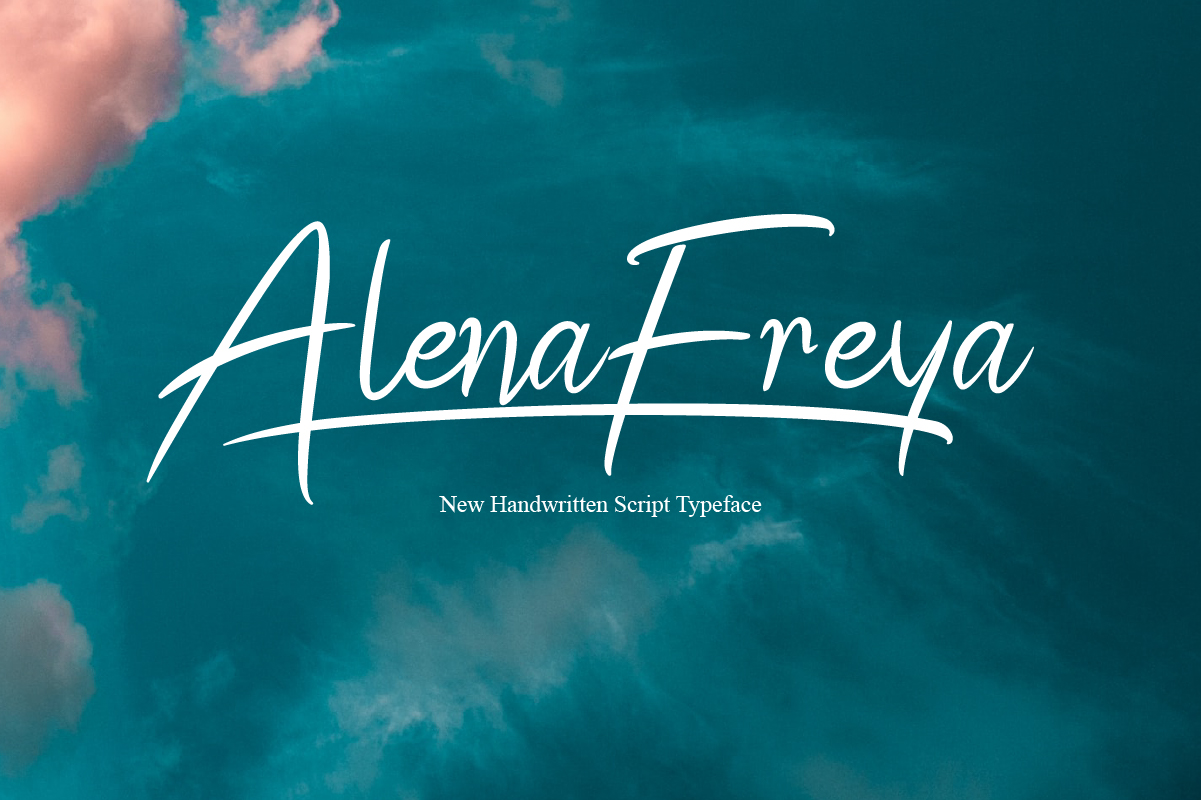 Alena Freya Script 字体
