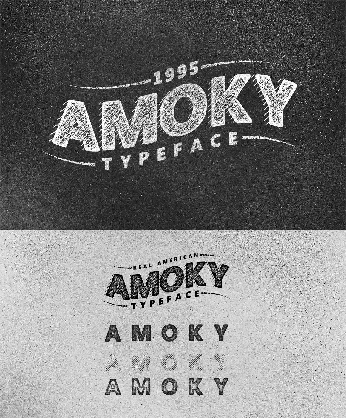 Amoky Typeface
