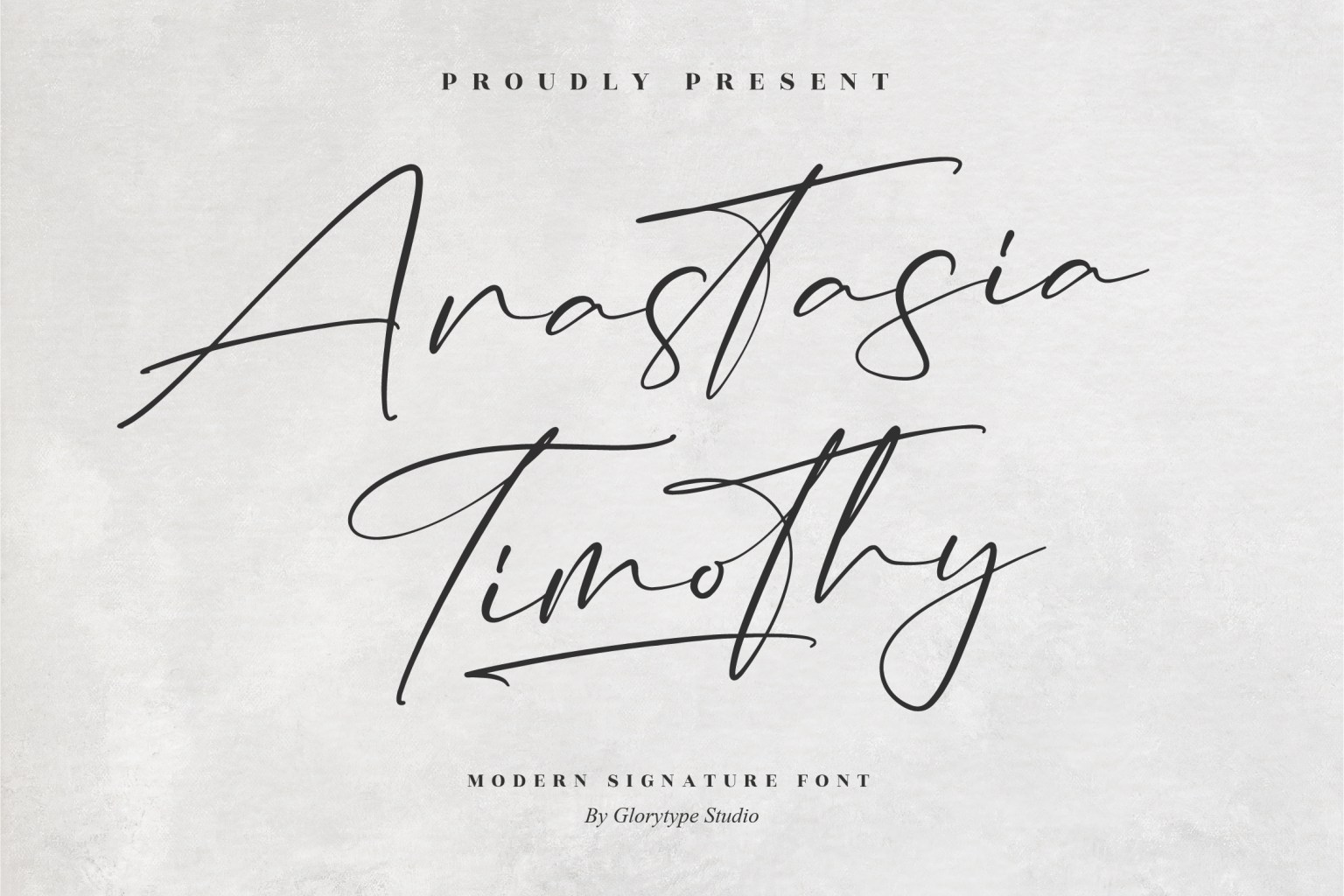 Anastasia Timothy 字体