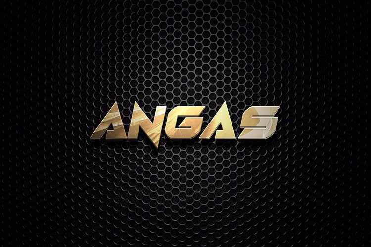 Angas Display 字体