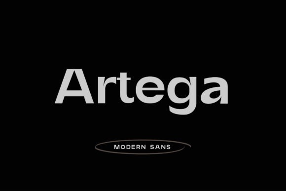 Artega – Modern Geometric Sans Serif 字体