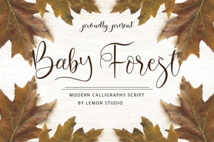 Baby Forest 字体