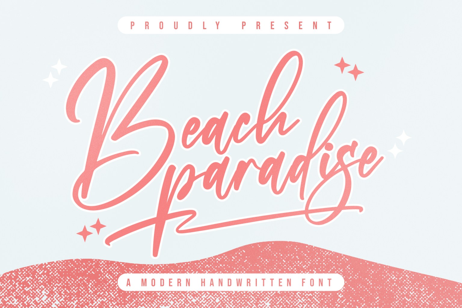 Beach_Paradise_Script_字体