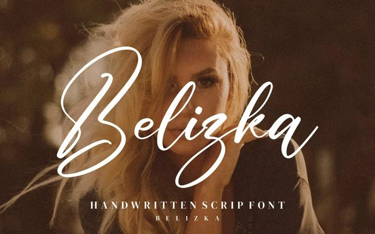 Belizka 字体