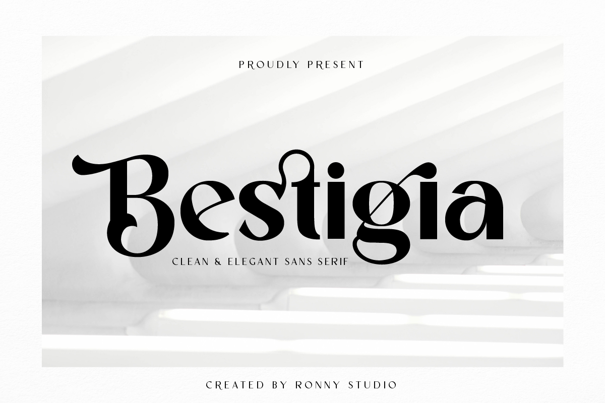 Bestigia – Elegant Sans Serif 字体