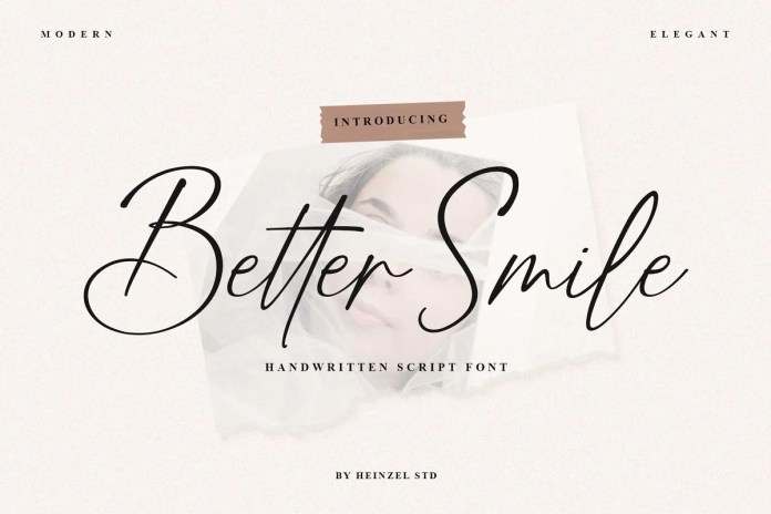 Better_Smile_Script_字体