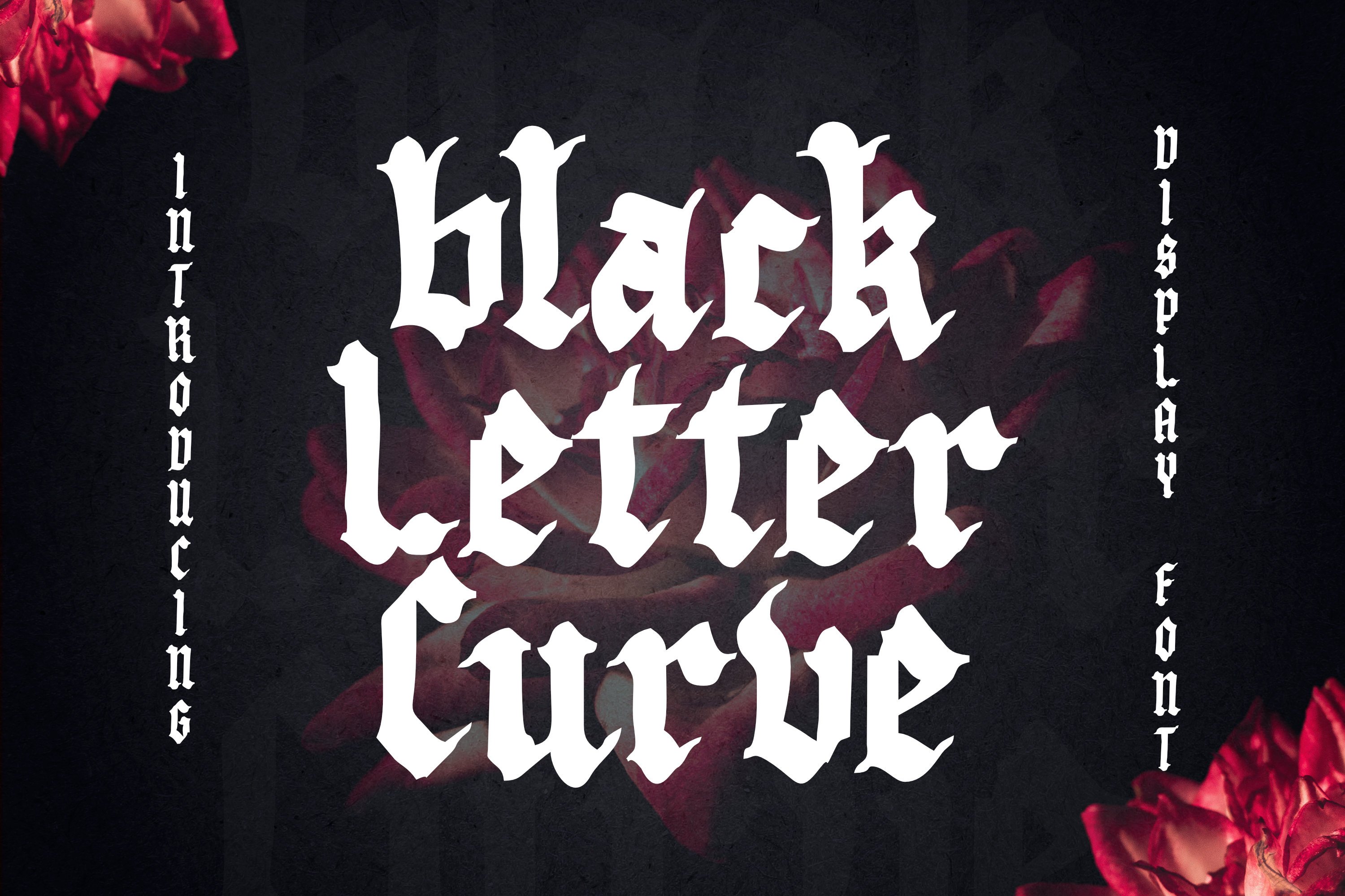 Black Letter Curve 字体