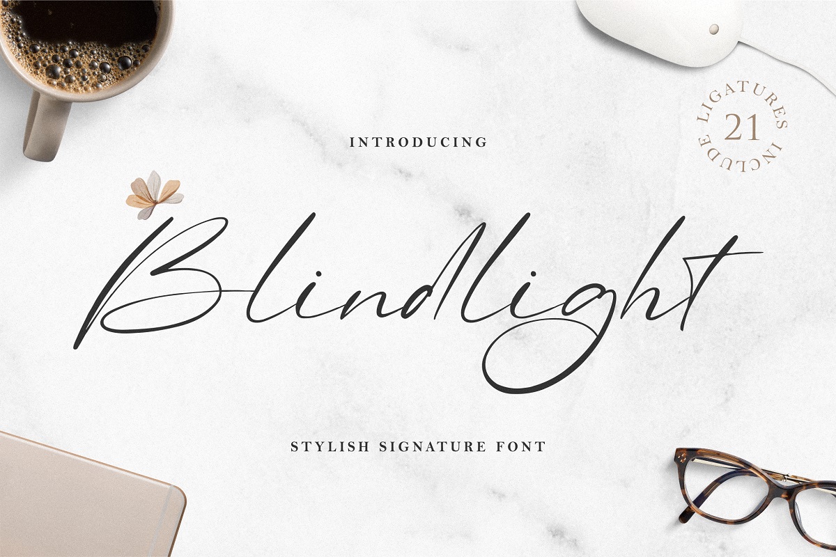 Blindlight 字体