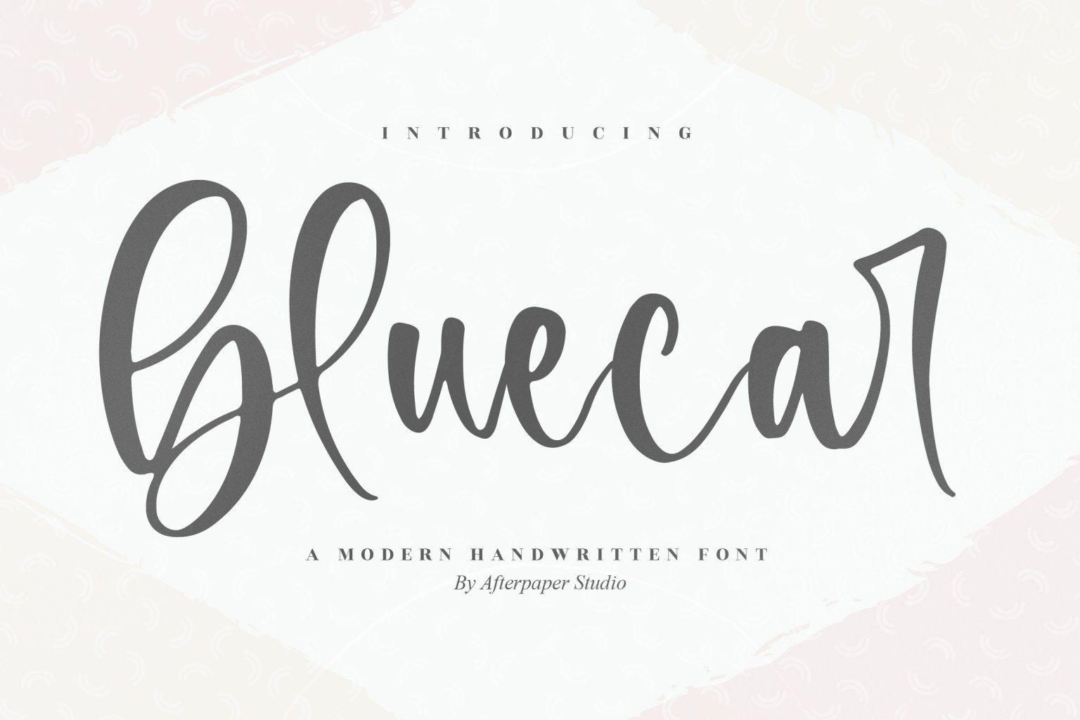 Bluecar_Script_字体