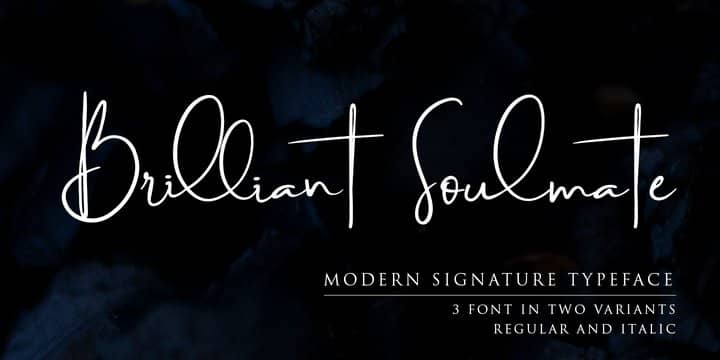 Brilliant Soulmate 字体