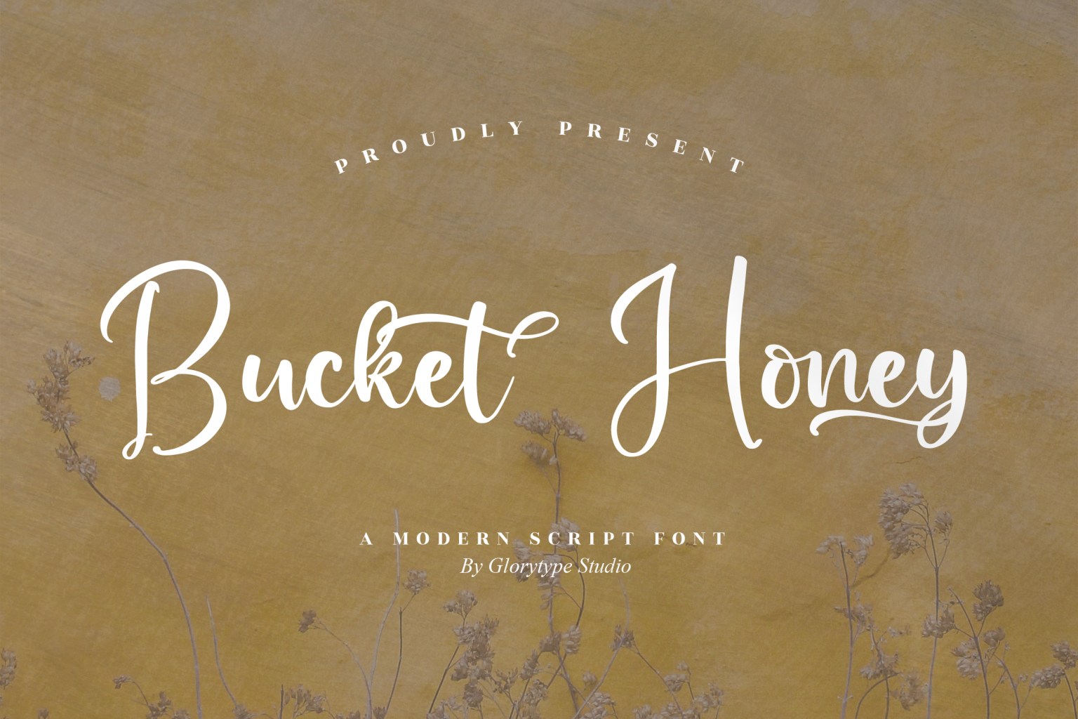 Bucket_Honey_Script_字体