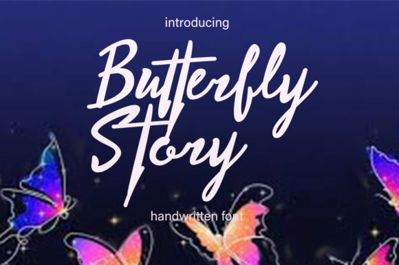 Butterfly Story 字体