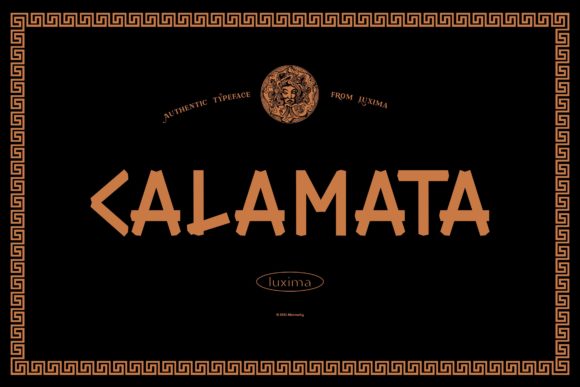Calamata 字体