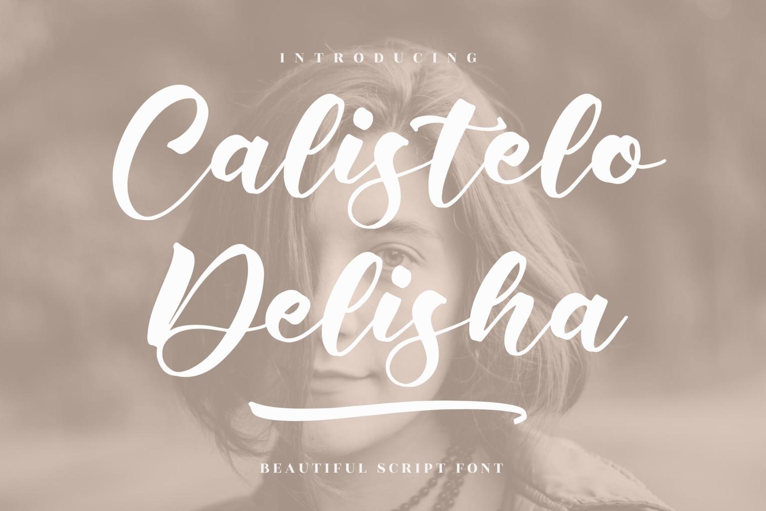 Calistelo Delisha 字体