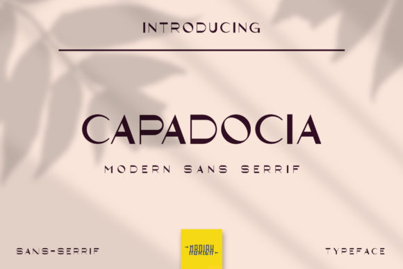 Capadocia 字体