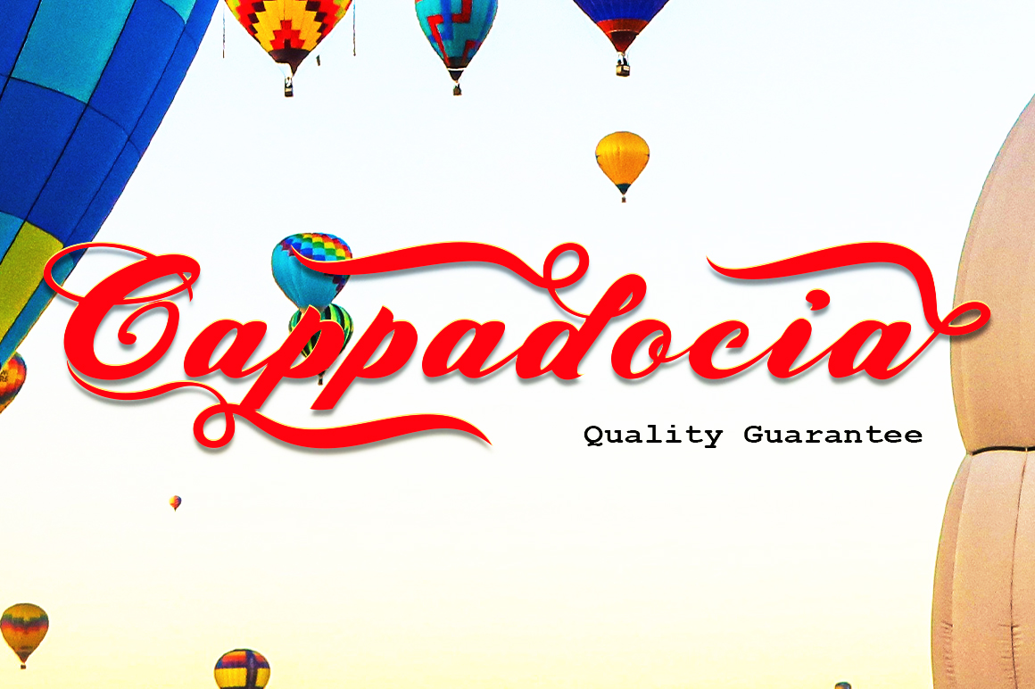 Cappadocia_Calligraphy_字体