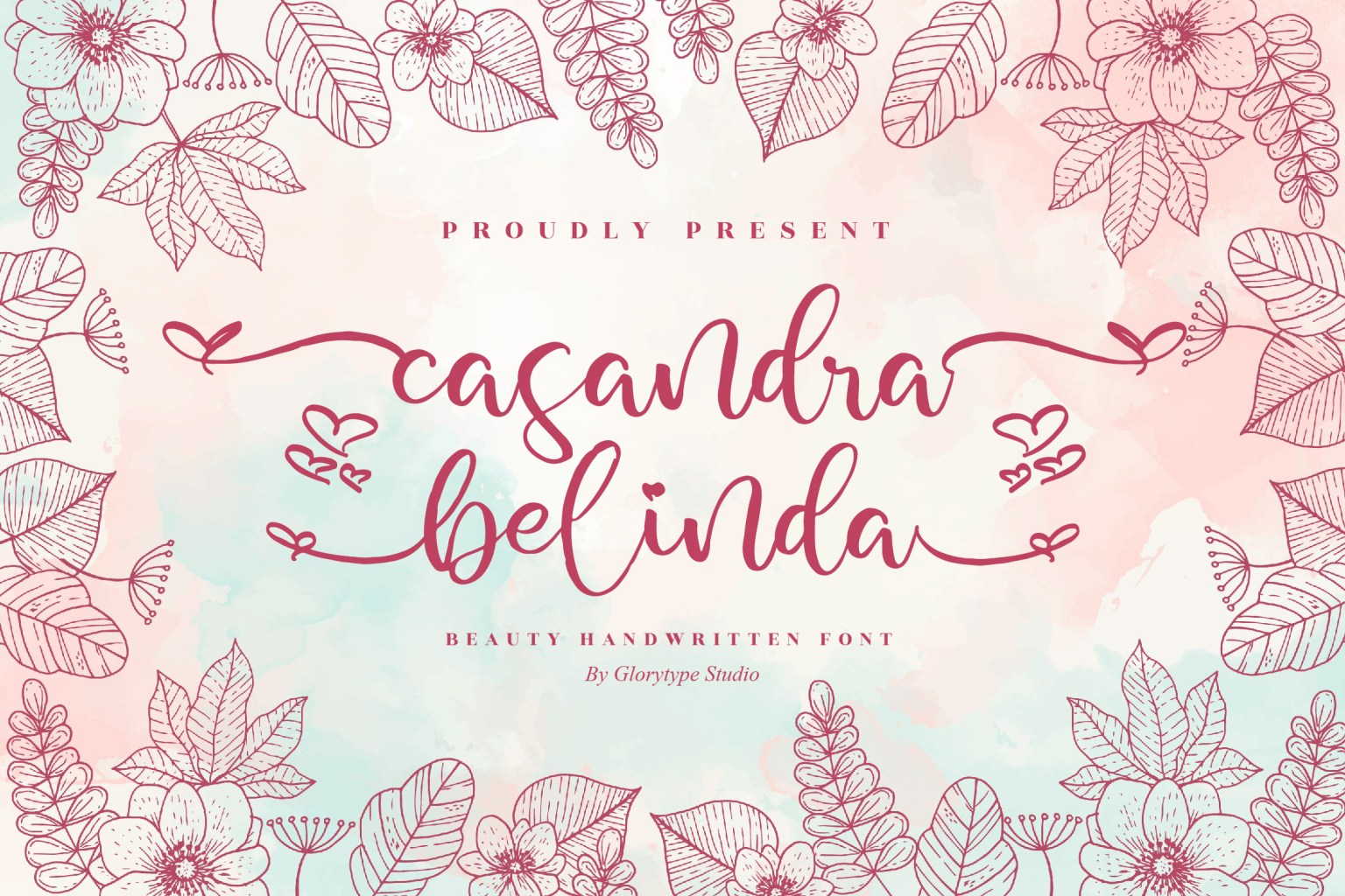 casandra belinda 字体
