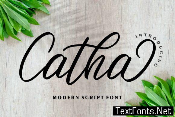 Catha 字体