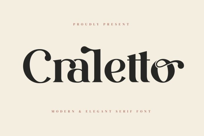 Craletto 字体