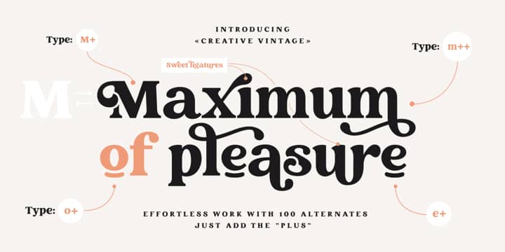 Creative Lettering 字体