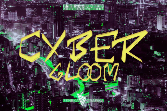 Cyber Gloom 字体