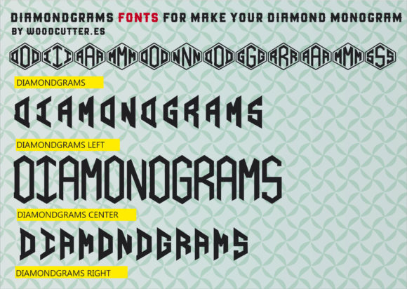 Diamondgrams 字体