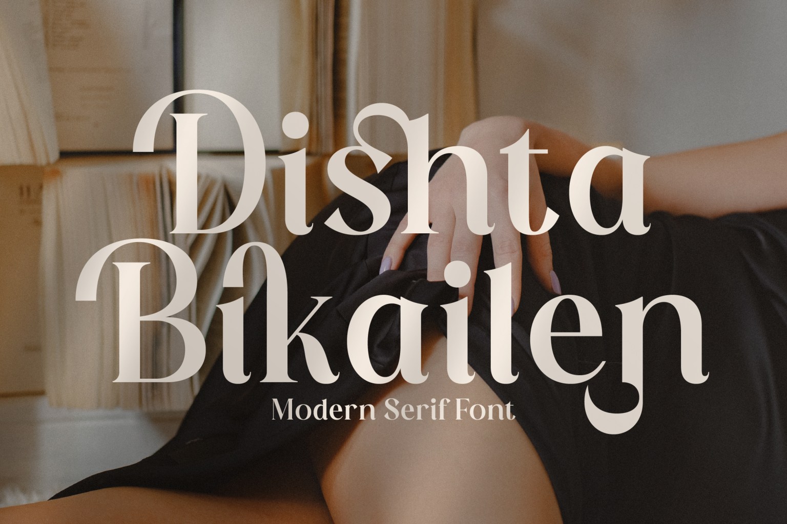 Dishta_Bikailen_Serif_字体