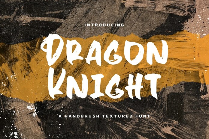 Dragon Knight Brush 字体