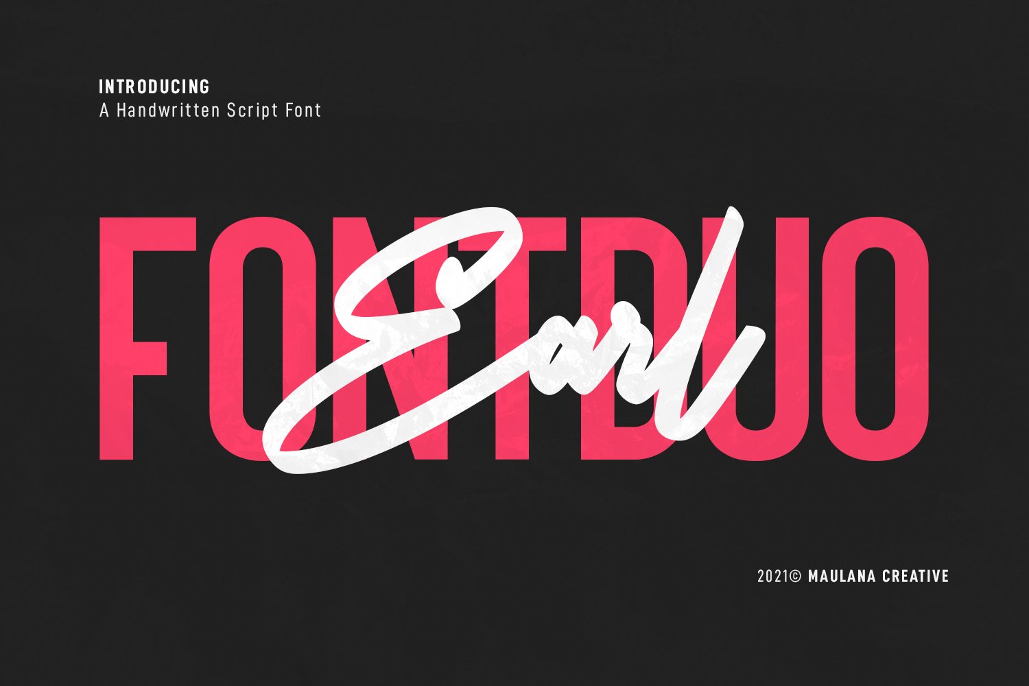 Earl 字体 Duo – Handwritten Script   Bold Sans Serif 字体