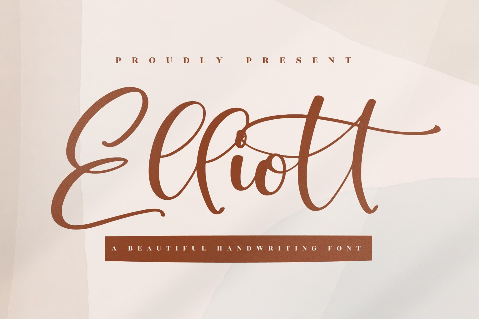 Elliott_Script_字体