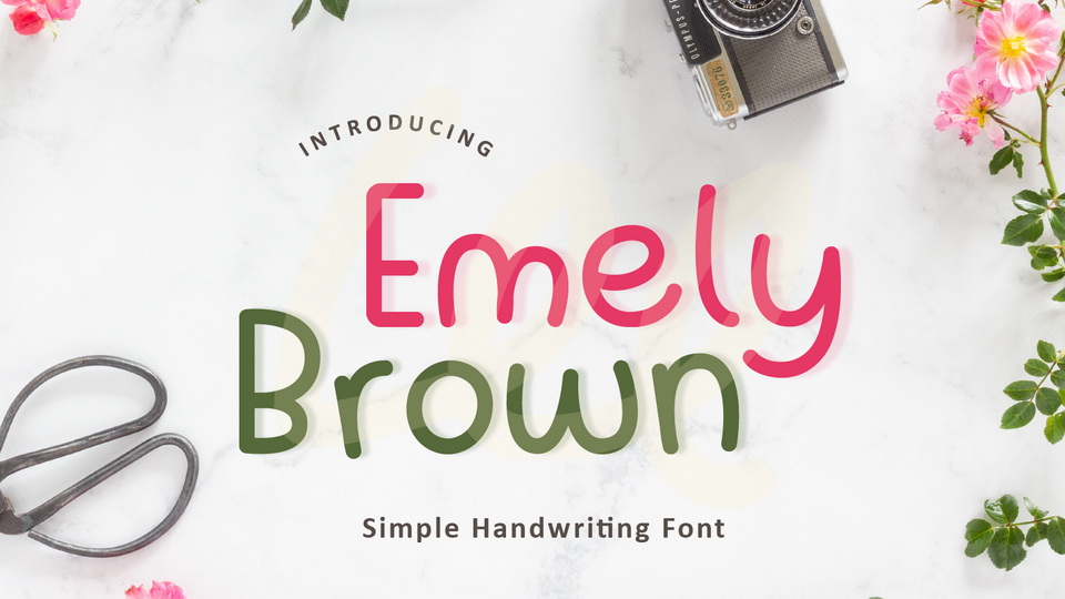 Emely Brown 字体
