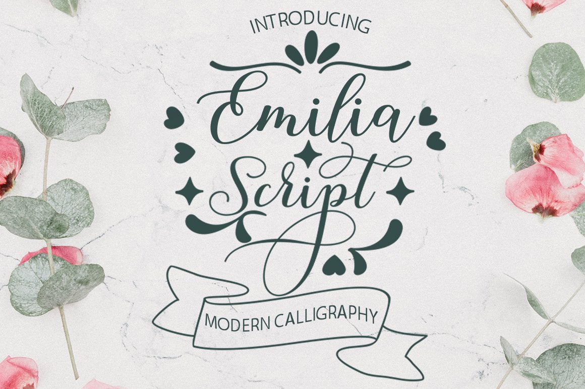 Emila Script 字体