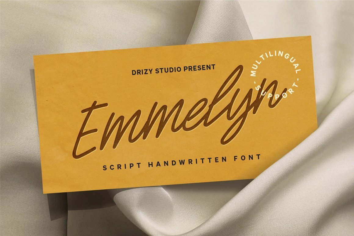Emmelyn 字体
