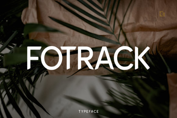 Fotrack Typeface 字体