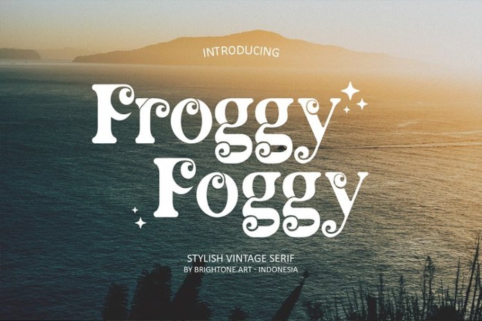 Froggy Foggy 字体