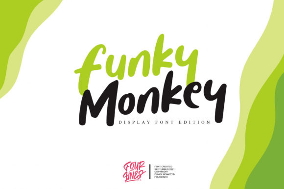 Funky Monkey 字体