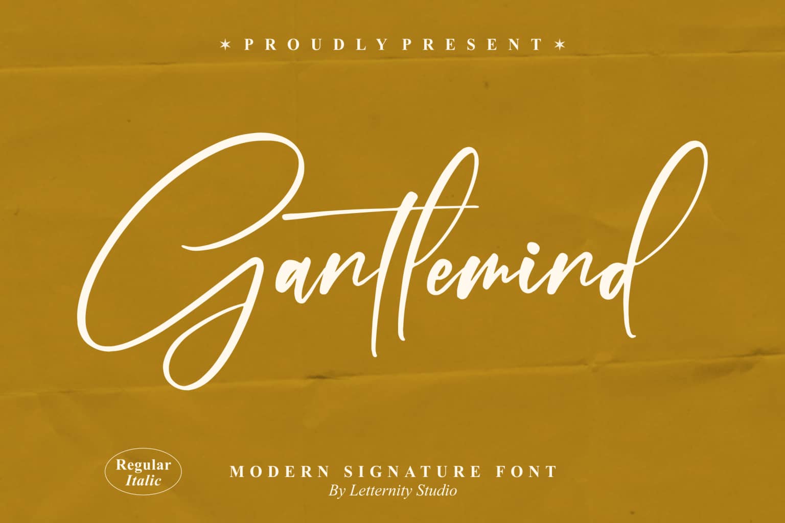 Gantlemind_Handwritten_字体
