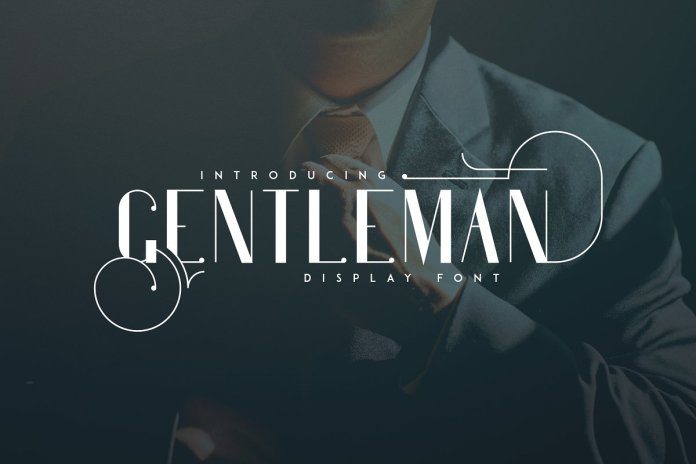 Gentleman Display 字体