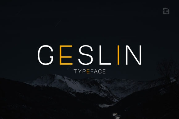 Geslin 字体