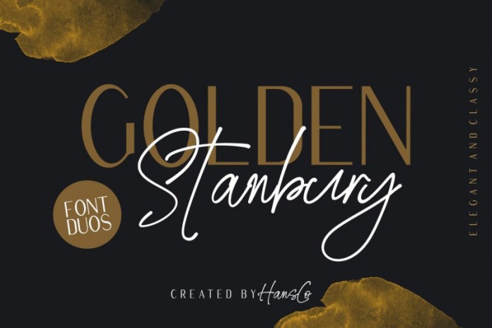 Golden Stanbury 字体