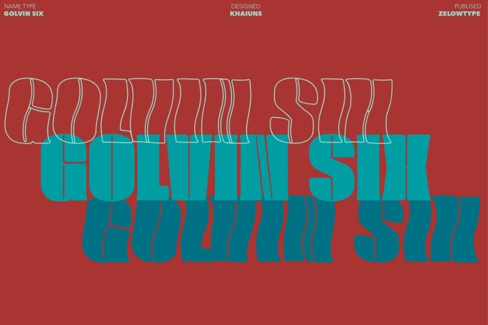 Golvin Six 字体