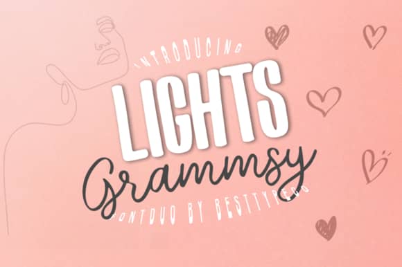 Grammsy Lights 字体