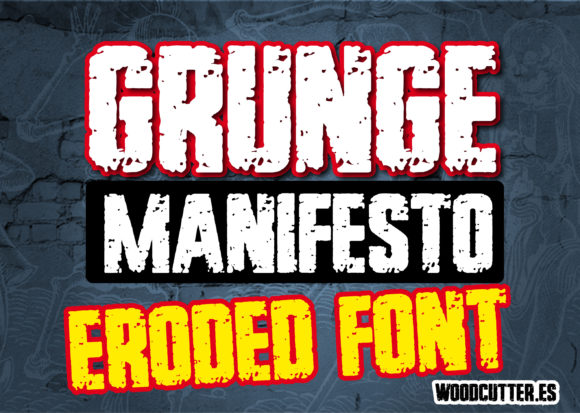 Grunge Manifesto 字体