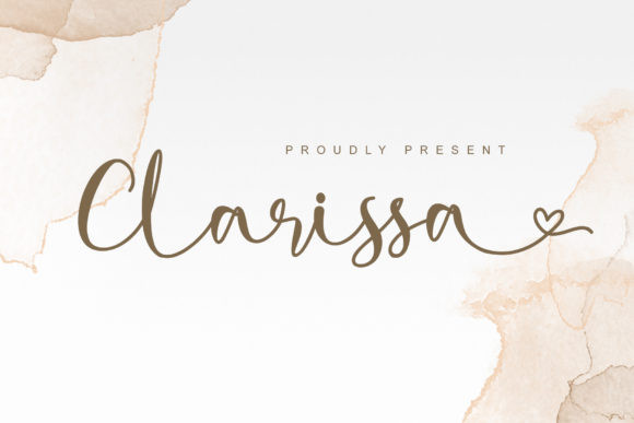 Hello Clarissa – Delicate Handwritten 字体