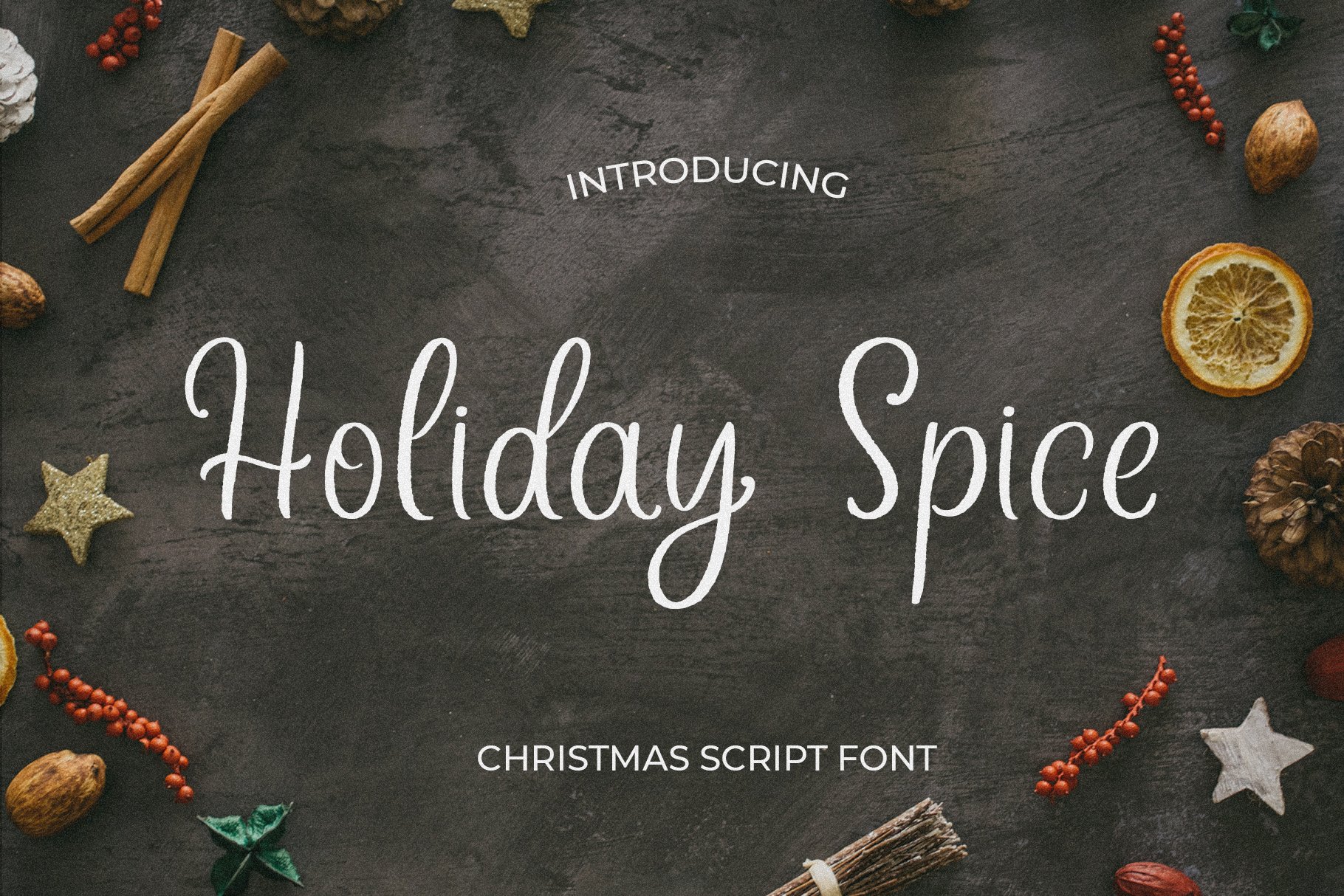 Holiday Spice 字体
